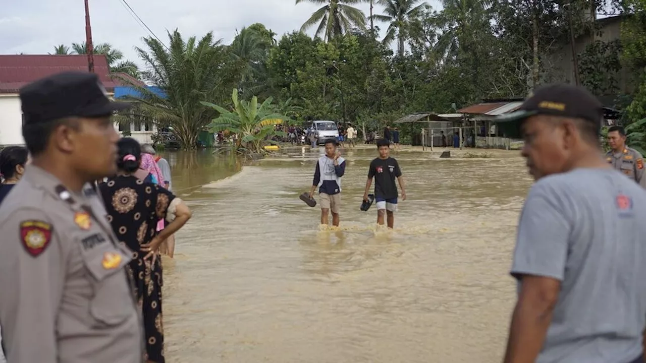 Banjir Rendam Rumah Warga di Dekat Sumber Air IKN