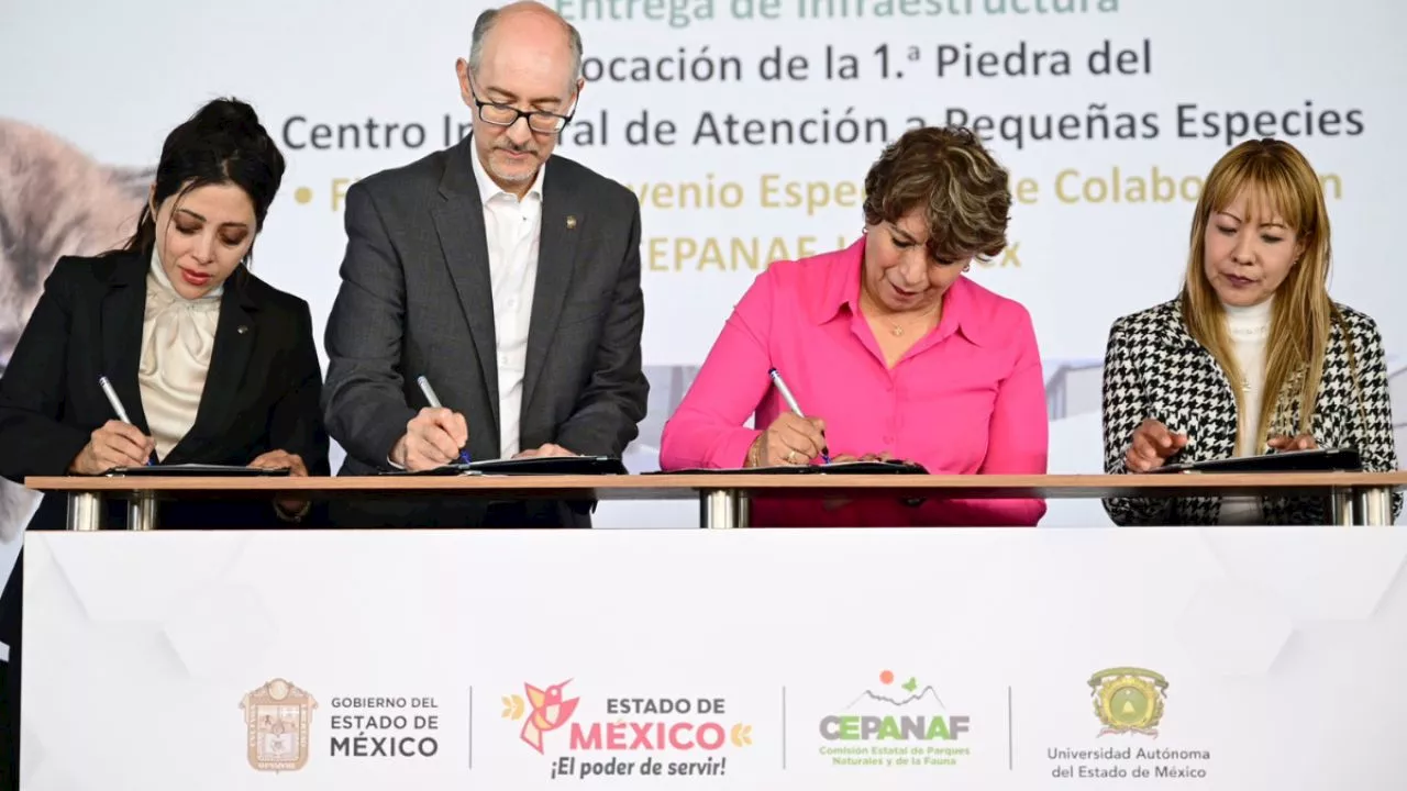 Anuncia Delfina Gómez operación de tres Centros Integrales de Atención a Pequeñas Especies