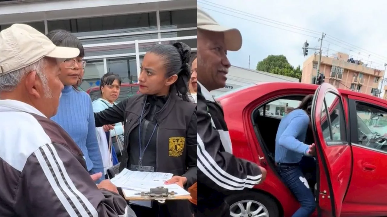 "Por chismosos ayudamos": joven ayuda a abuelito y a su nieta a llegar al examen COMIPEMS tras equivocarse de sede, ¡les pagaron el taxi!