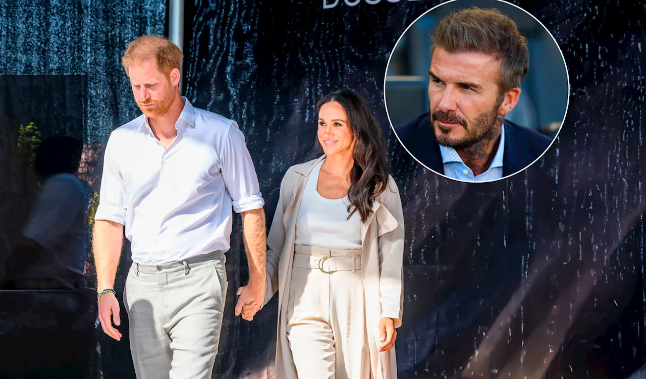 Meghans Befehl: Harry darf David Beckham nicht treffen