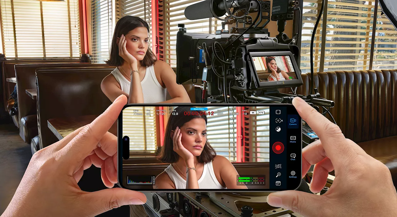 Blackmagic (DaVinci Resolve) lanza su app para grabar vídeos profesionales en Android, con un gran pero