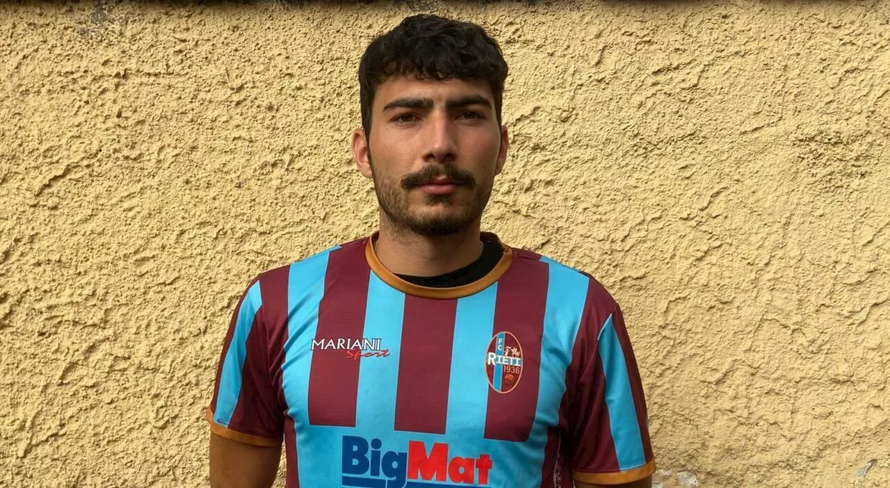 Fc Rieti al top in difesa: c'è Gabriele Pellegrino. L'ex Campus Eur: «Sono carico e determinato»