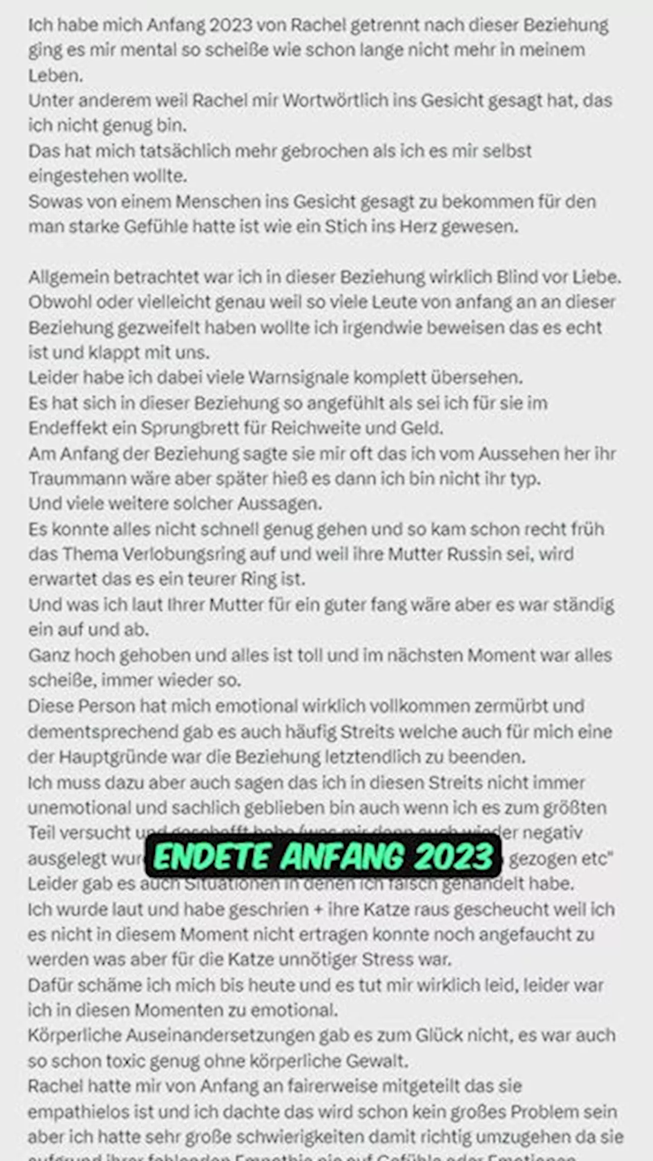 Nach Fremdgeh-Vorwürfen: Flying Uwe und Ex-Frau Mina mit gemeinsamen Statement