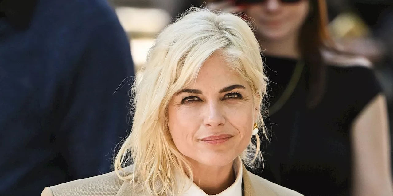 Selma Blair's Necktie Was Actually a Braided Blonde Ponytail