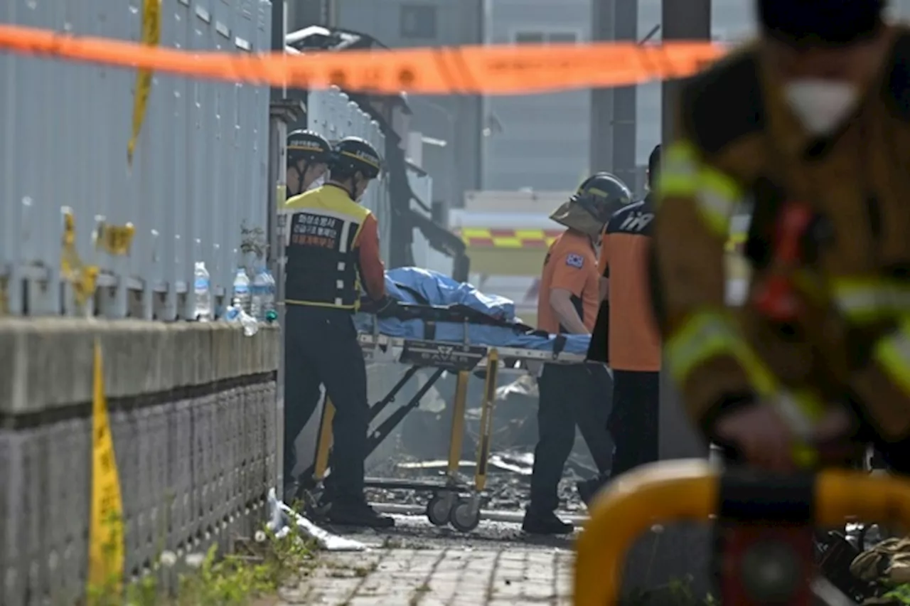 Ventidue morti in un incendio in una fabbrica di batterie al litio in Corea del Sud