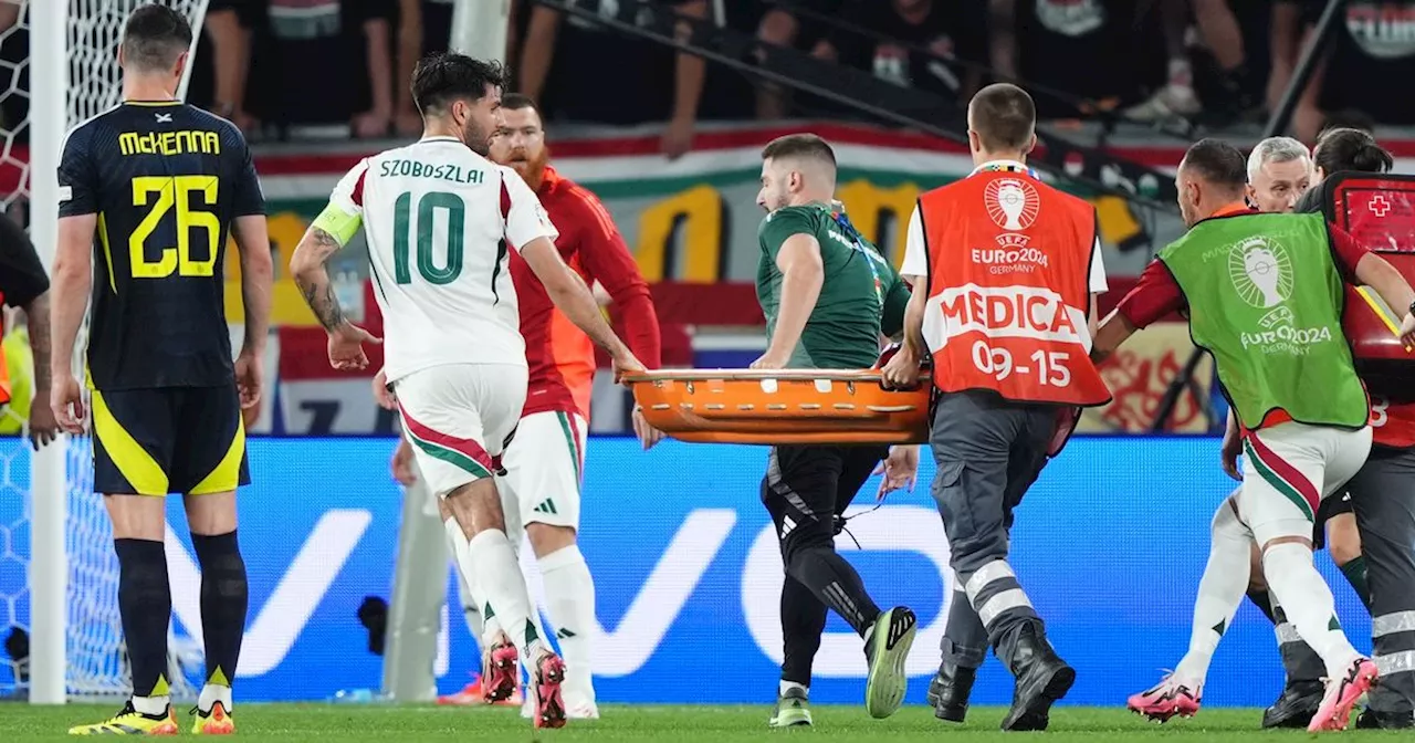 Hungary and UEFA involved in furious row over Varga injury against Scotland