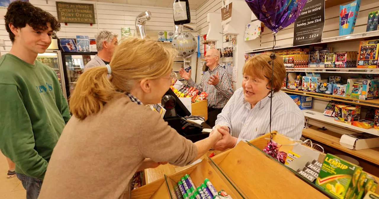 Hewett Newsagents in Monkstown closes its doors for last time after 75 years