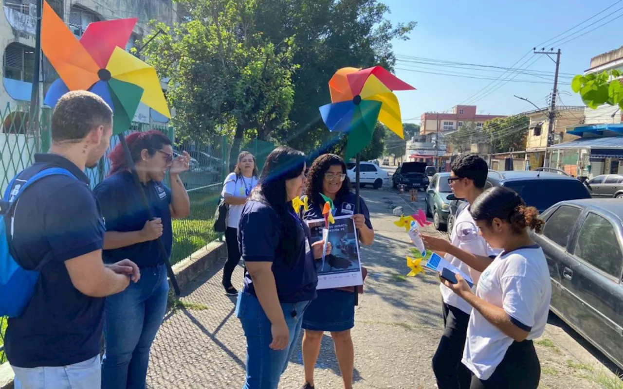 Mesquita realiza ação educativa de combate ao trabalho infantil