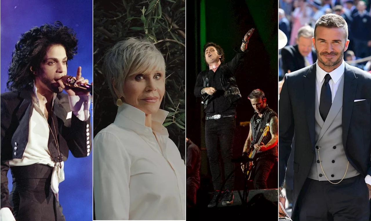 Prince, Jane Fonda, Green Day, Beckham: veja as celebridades que ganharão estrelas na Calçada da Fama