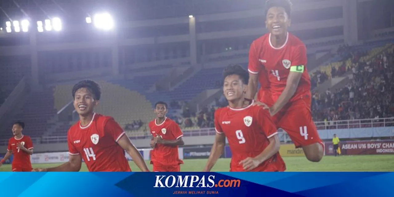 Jadwal Siaran Langsung Indonesia Vs Filipina di Piala AFF U16 Hari Ini