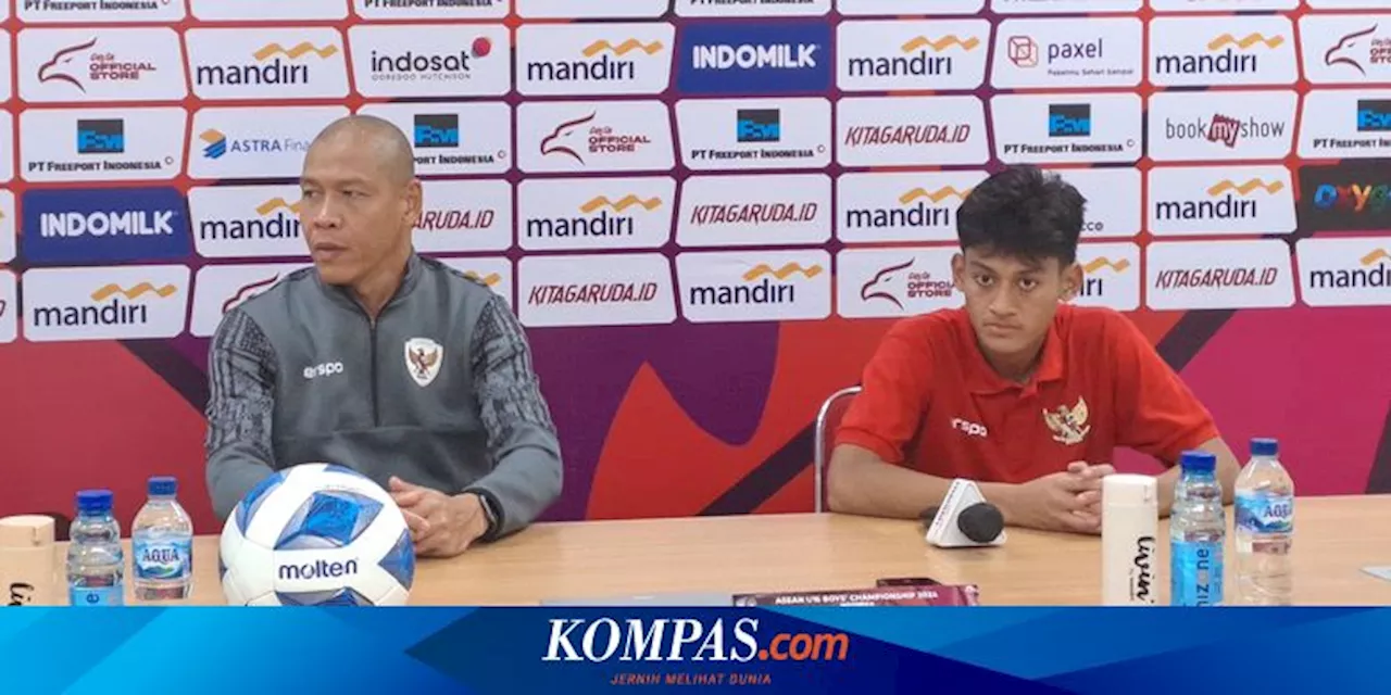 Nova Arianto sebut Alasan Timnas U16 Indonesia Sempat Kesulitan Sebelum Akhirnya Berjaya