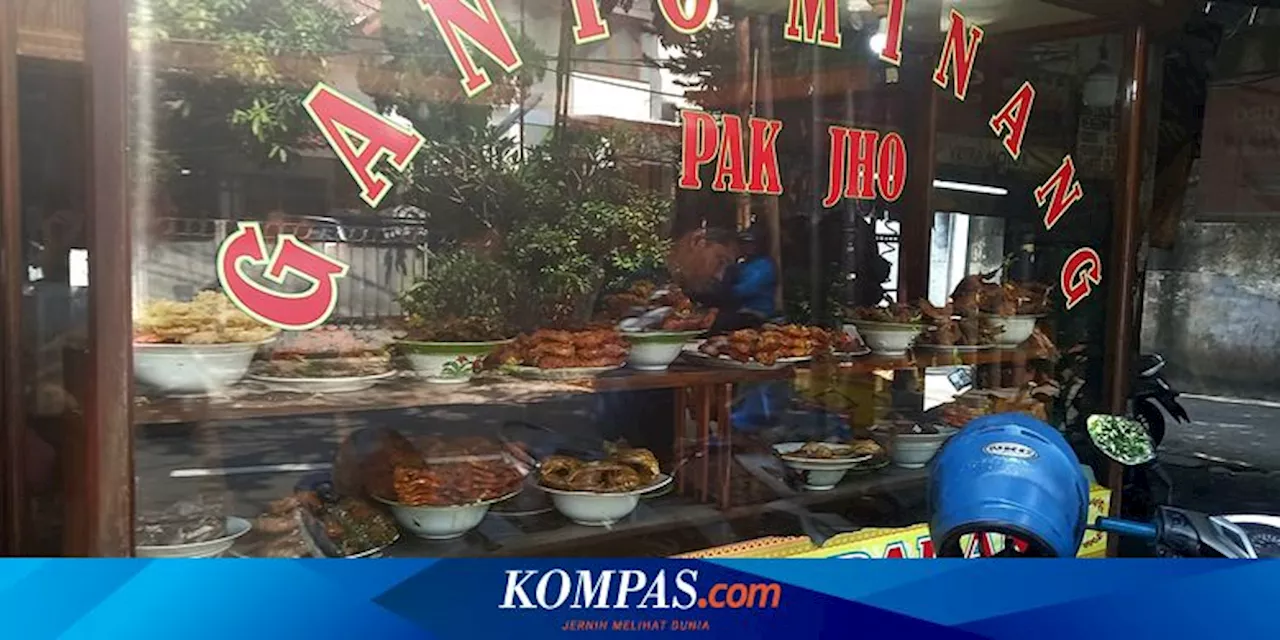 Lezatnya Masakan Padang di Rumah Makan Ganto Minang Pak Jho, Jakarta Selatan