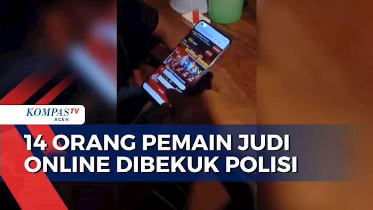 Asyik Judol Diwarkop 14 Orang Dibekuk Polisi