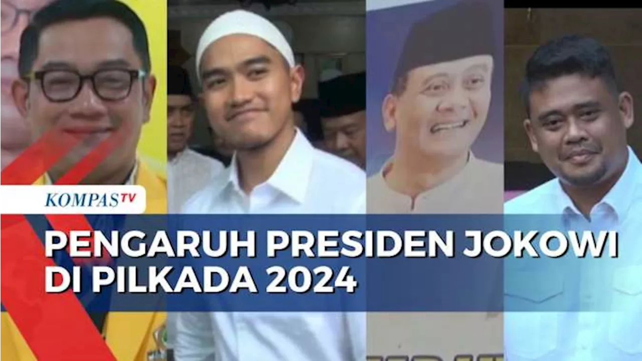 Orang-Orang Dekat Presiden Jokowi dan Prabowo di Bursa Pilkada 2024