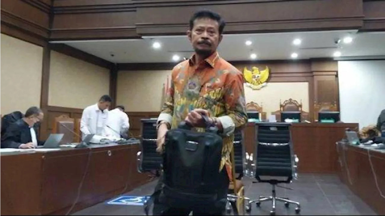 Terungkap di Sidang, SYL Akui Beri Uang 2 Kali ke Firli Bahuri Totalnya Rp1,3 Miliar