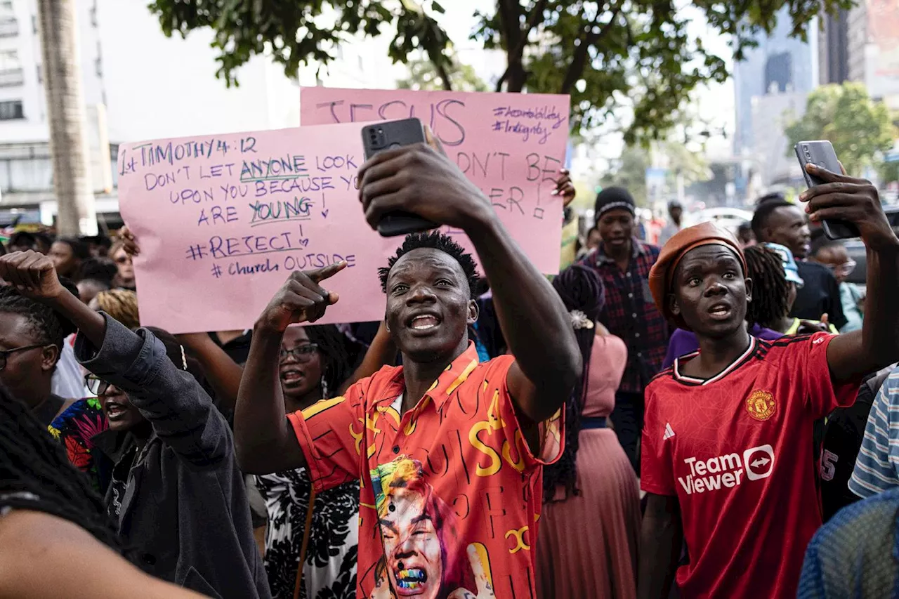 Smartphones contre lacrymo: au Kenya, la «génération Z» se mobilise