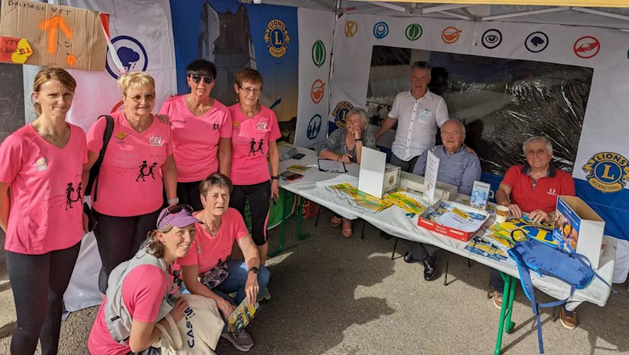 Un chèque de plus de 5 000 euros pour lutter contre le cancer, en Aveyron