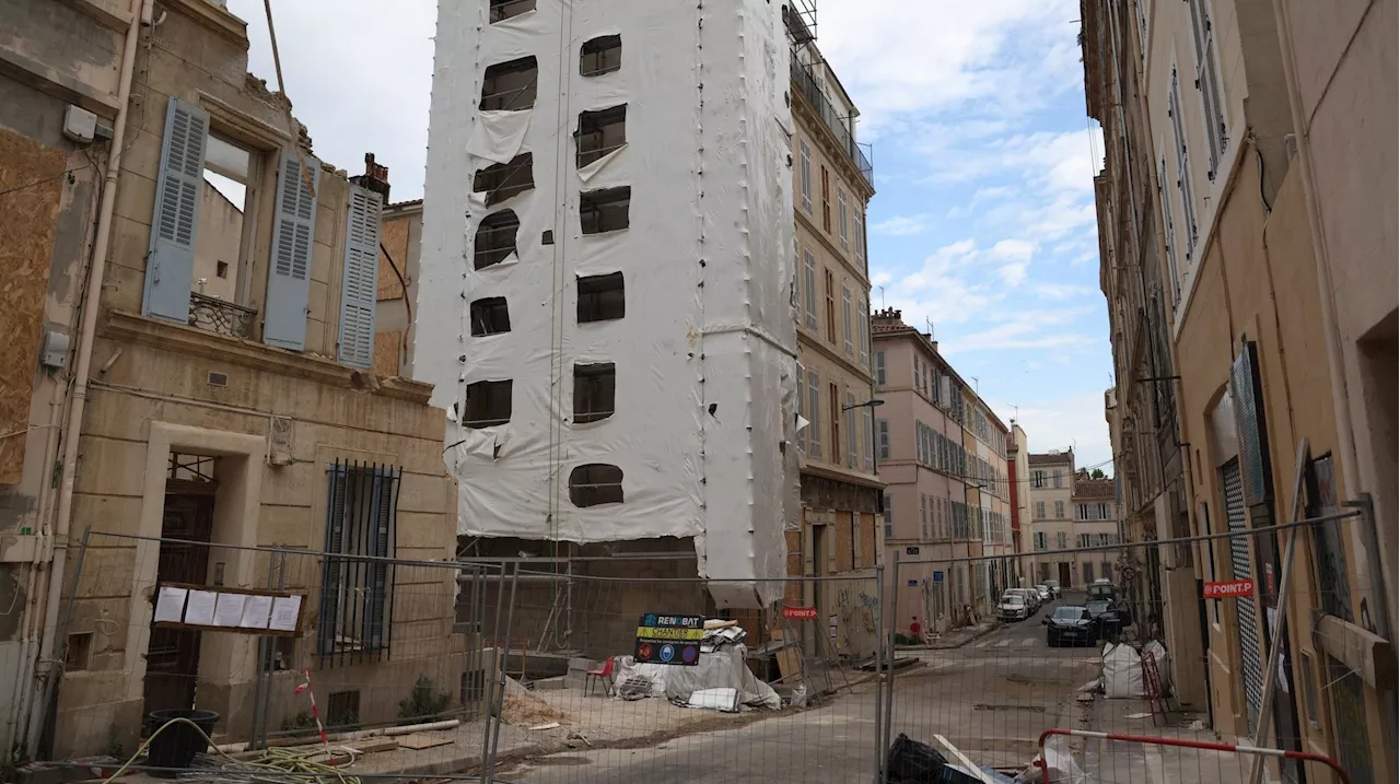 Rue de Tivoli à Marseille : plus d'un an après, le périmètre de sécurité levé progressivement