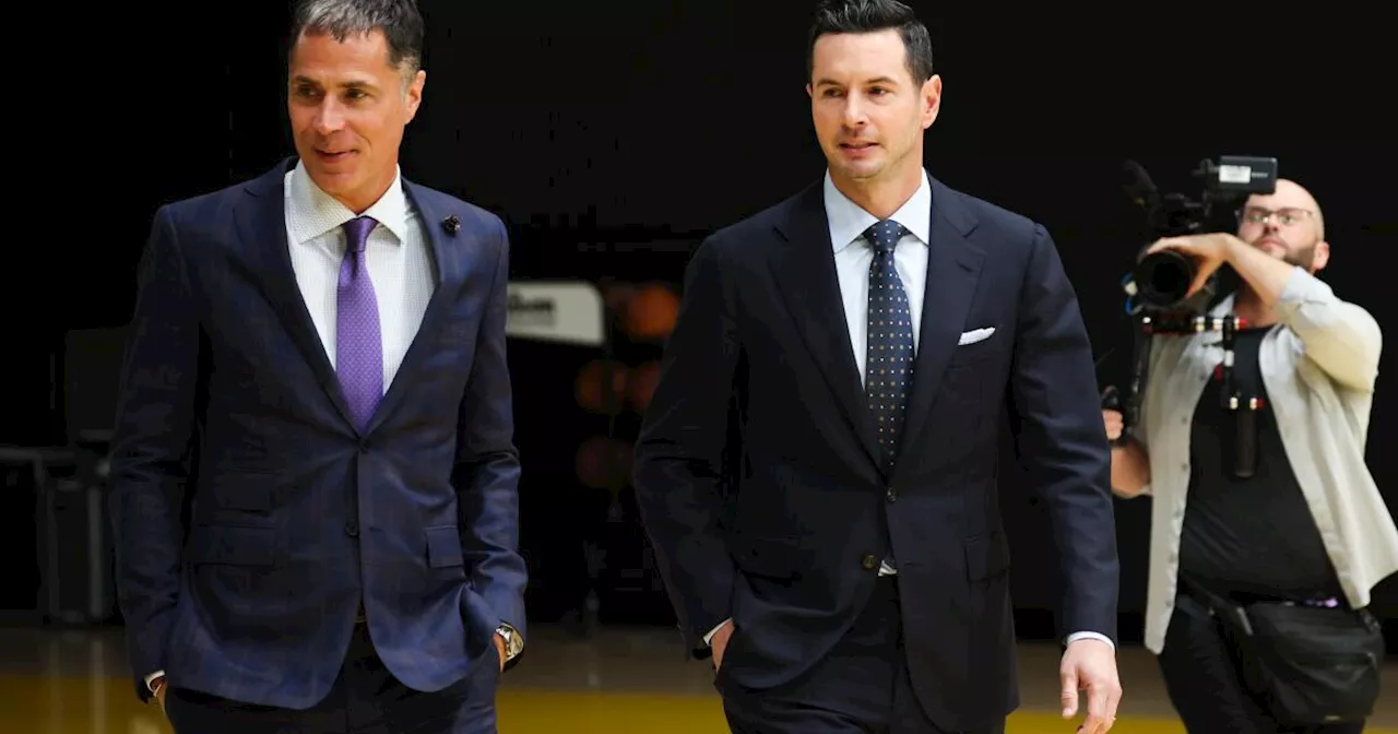 It's official: Lakers introduce JJ Redick as their new coach