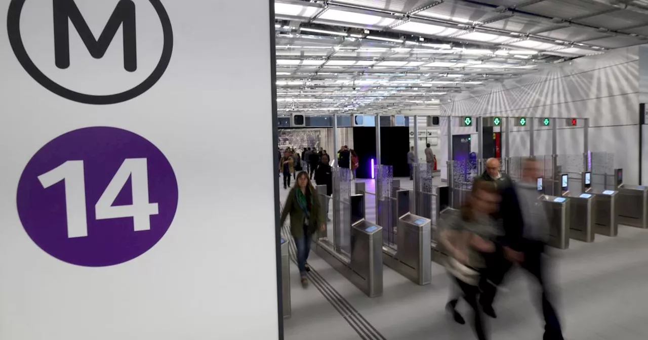 Après huit ans de travaux, l’extension de la ligne 14 du métro parisien inaugurée ce lundi par Emmanuel Macron