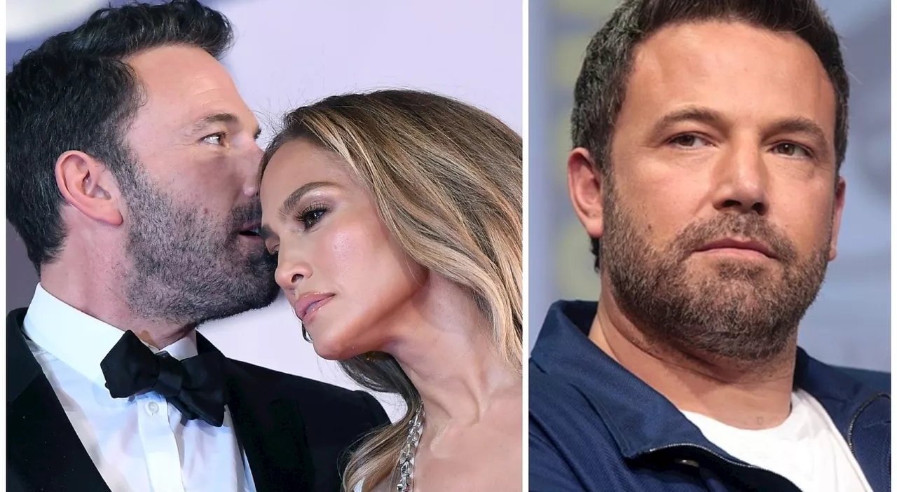 Ben Affleck furioso fuori casa. La crisi con Jennifer Lopez nei dettagli: lui ha tolto la fede. Amore al capol