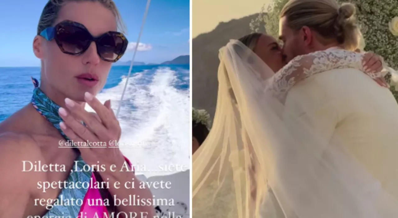 Michelle Hunziker in lacrime al matrimonio di Diletta Leotta: la dedica emozionante della conduttrice all'amic