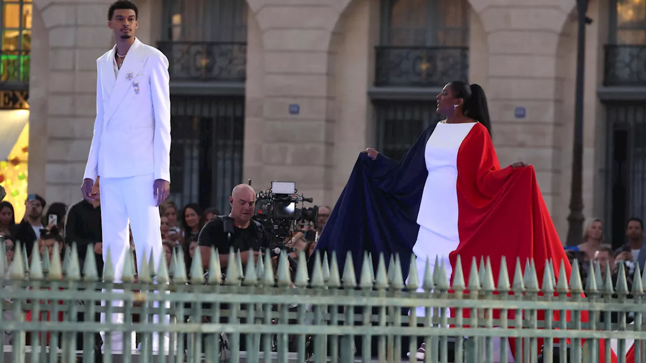 JO Paris 2024 : Marie-José Pérec et Victor Wembanyama mannequins d’un soir