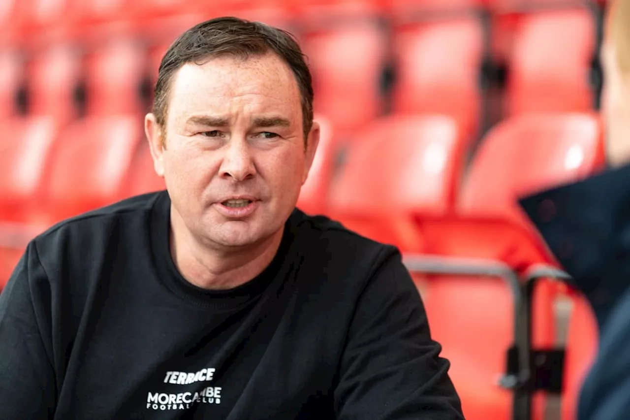 Derek Adams understands any sceptical Morecambe supporters