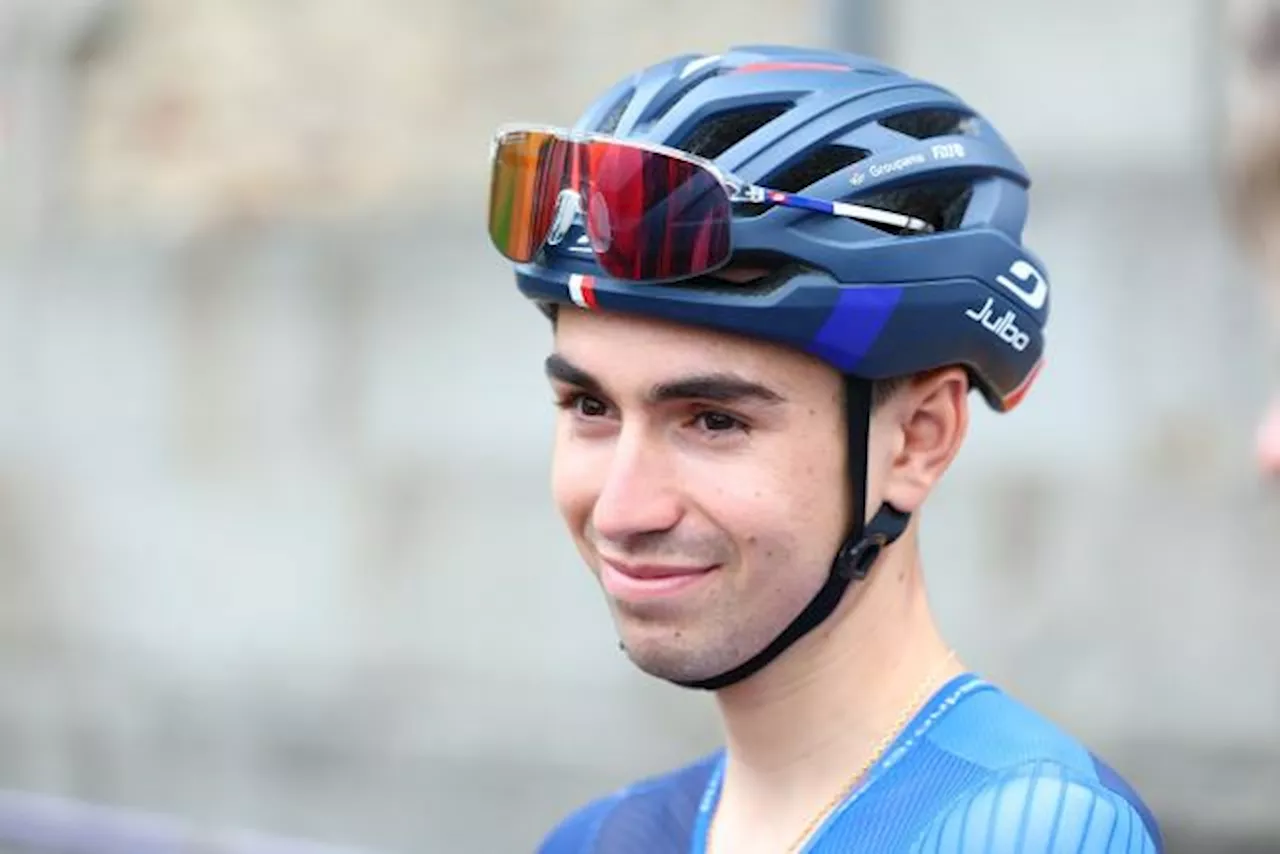 Lenny Martinez (Groupama-FDJ) sera bien présent sur le Tour de France