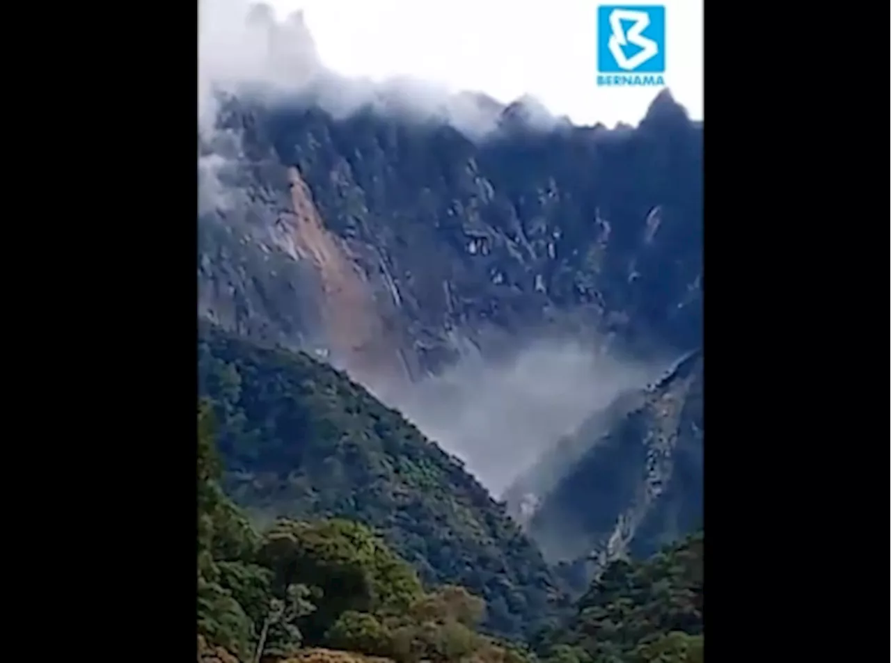 Fire Dept: Situation under control at Mt Kinabalu following landslide (VIDEO)