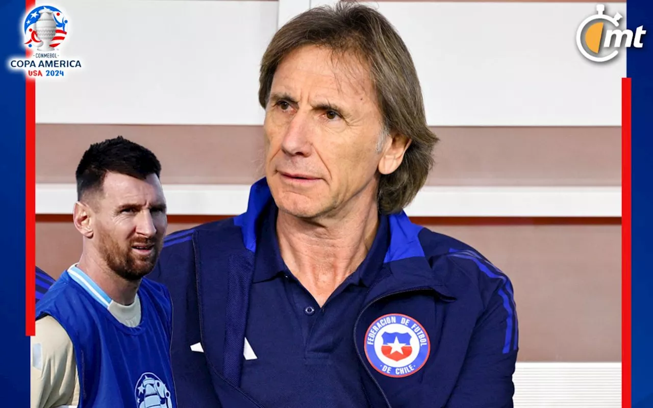 DT de Chile expone el plan para frenar a Lionel Messi en juego de Copa América