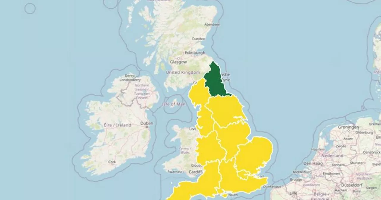 AA issues warning amid heat health alert as temperatures rise across UK