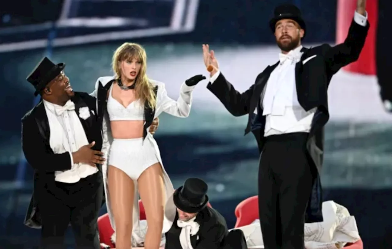 Travis Kelce fue la “estrella” del último show de Taylor Swift en Londres