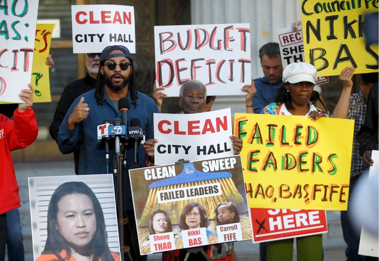 Activists rally, urge Oakland Mayor Sheng Thao to resign following FBI raid