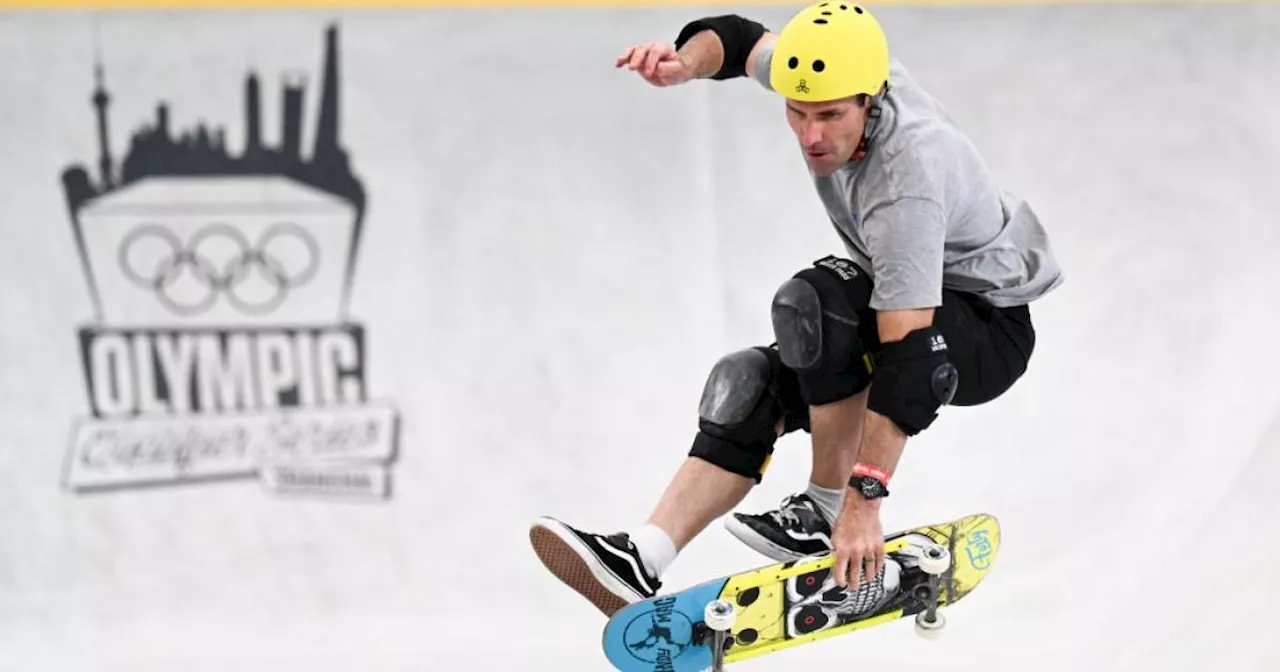 50-year-old dad joins teen duo in Team GB skateboard team for Olympics