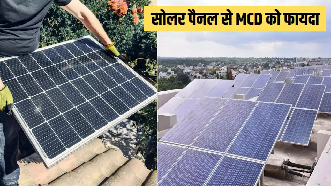 दिल्ली में सोलर बिजली से MCD को बंपर रेवेन्यू, सालाना कमाए 7 करोड़ रुपये