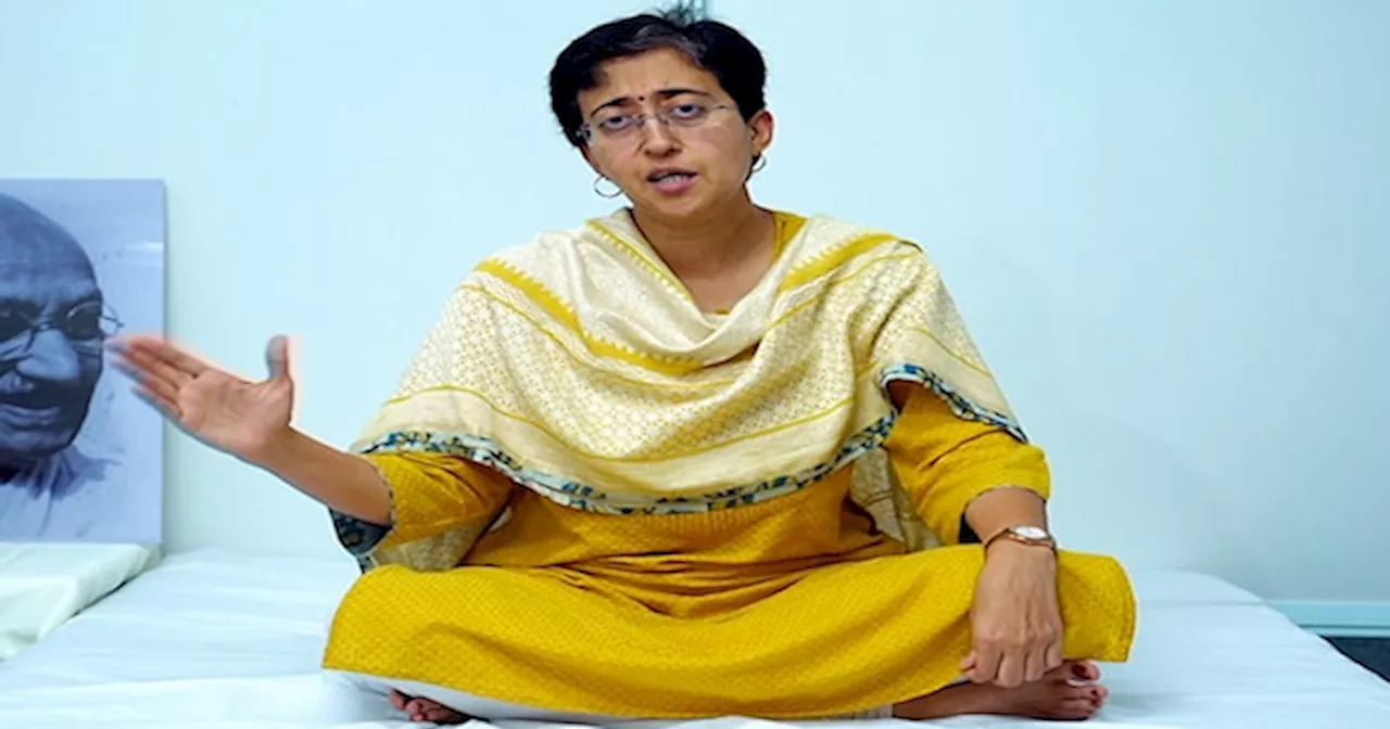 Delhi Water Crisis: 4 दिन से अनशन पर बैठीं Atishi, Haryana पर पानी न देने का लगाया आरोप!