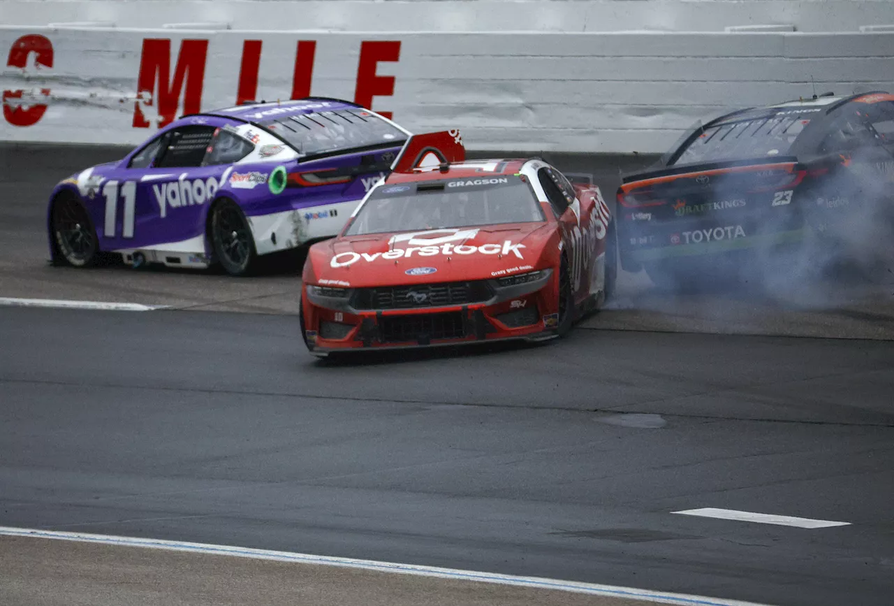 Bubba Wallace's Playoff Dreams Derailed After Big Crash - Takes It Out On Gregson