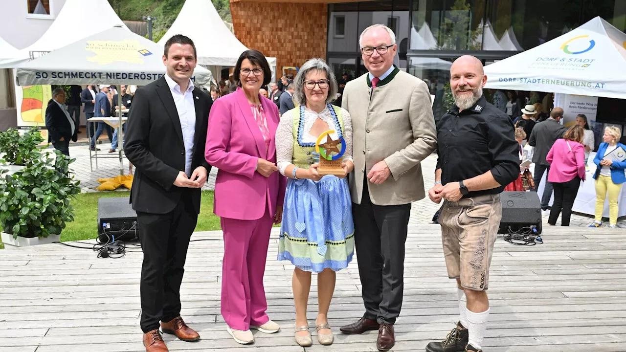 Auszeichnung für Dorfheldinnen und Dorfhelden