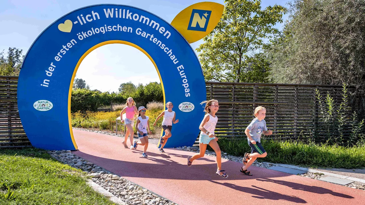 Garten Tulln: Kleine Überraschung zum Schulschluss