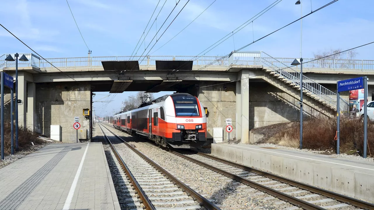 Nicht alles eitel Wonne beim Bahnausbau in Perchtoldsdorf