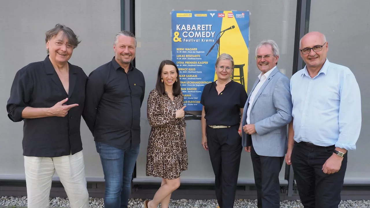 Rückkehr des Lachens: Kremser „Kabarett & Comedy“-Festival lebt auf