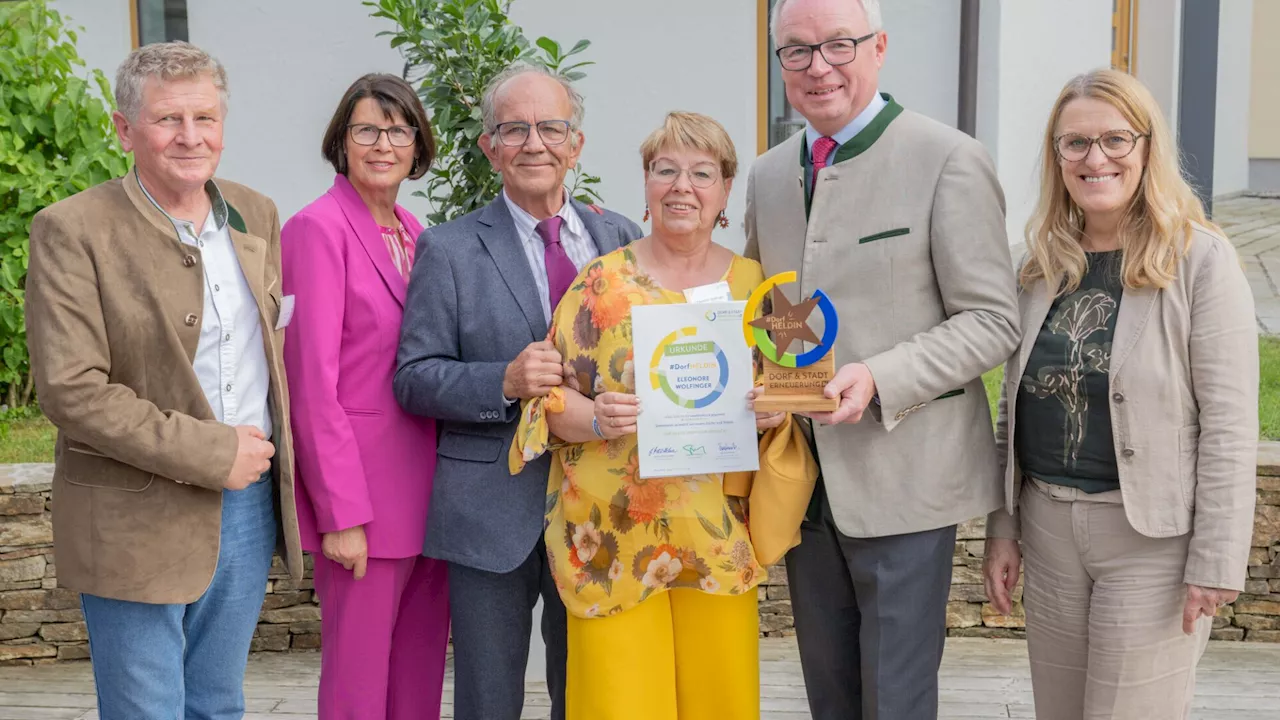 Sechs „Dorfhelden“ aus dem Bezirk wurden ausgezeichnet