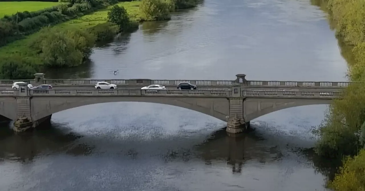 Drowning woman dragged to safety after falling into River Trent