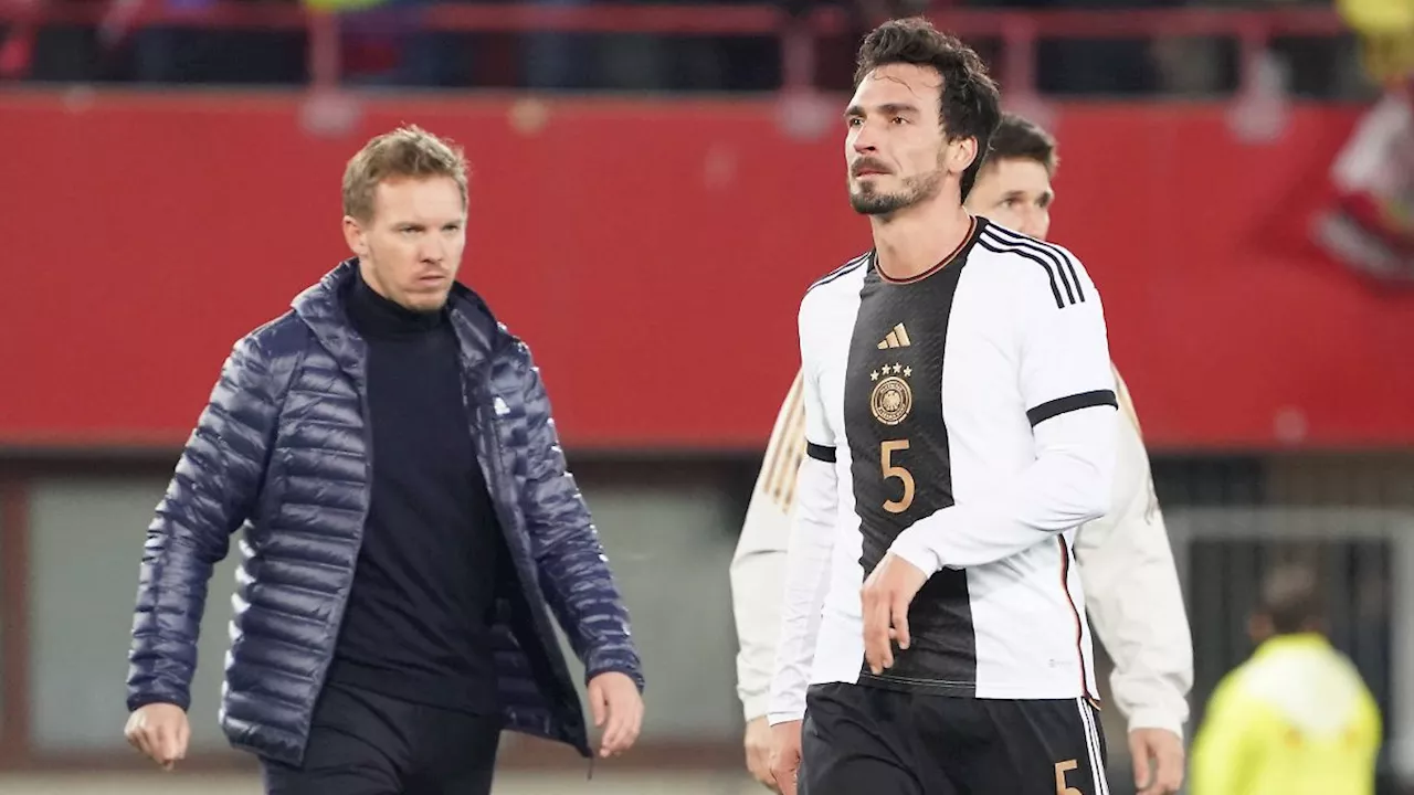 Dunkle Wolken über DFB-Quartier: Rächt sich nun Nagelsmanns riskanter Plan ohne Hummels?