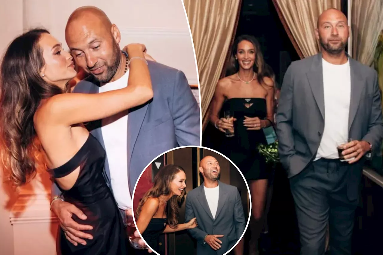 Derek Jeter, wife Hannah give rare glimpse at personal life with surprise 50th birthday party