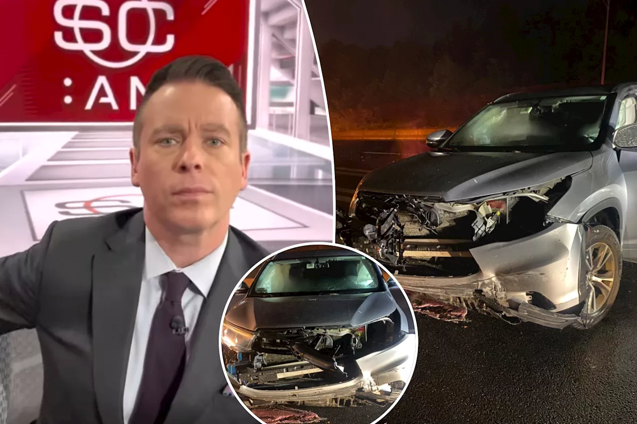 ESPN anchor Randy Scott involved in scary early morning car crash: 'Really lucky'