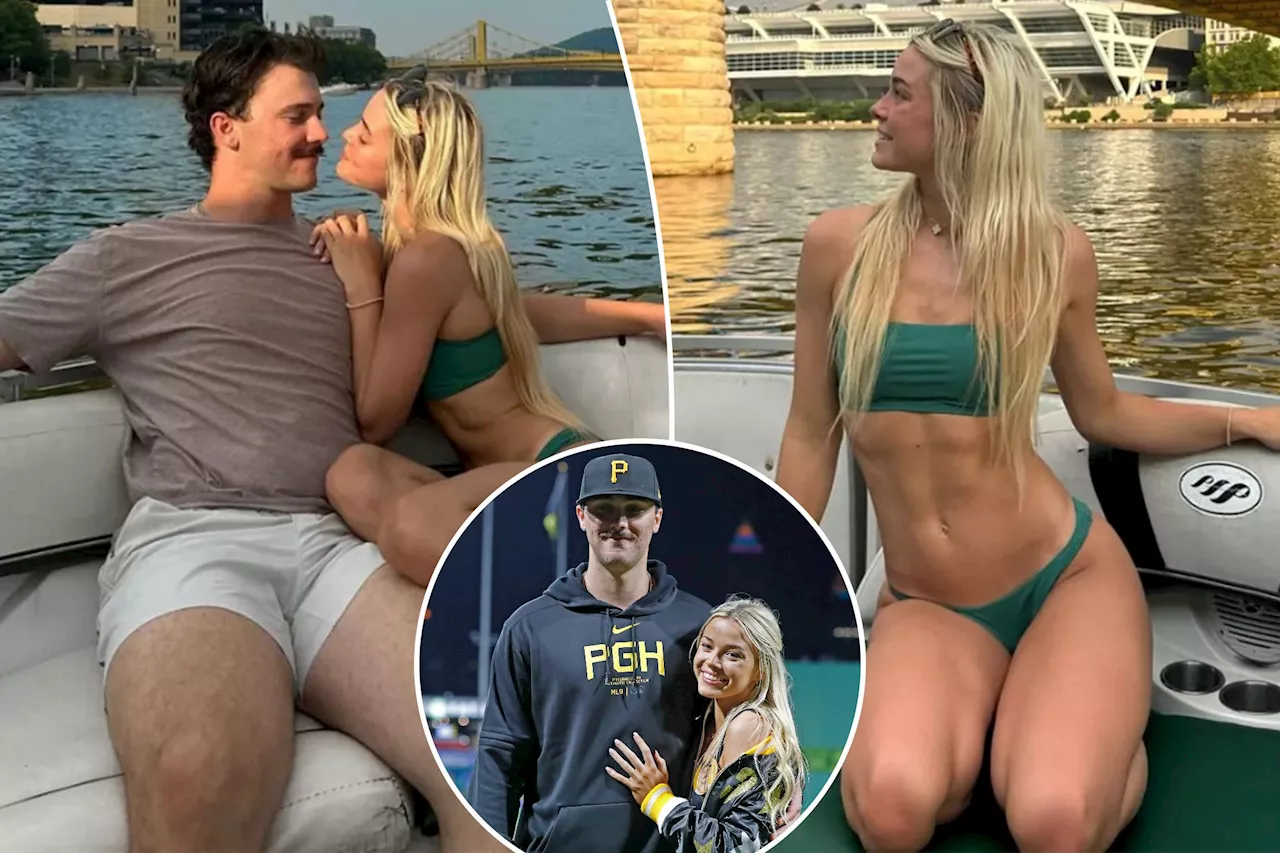 Livvy Dunne cozies up to MLB boyfriend Paul Skenes in new bikini photos