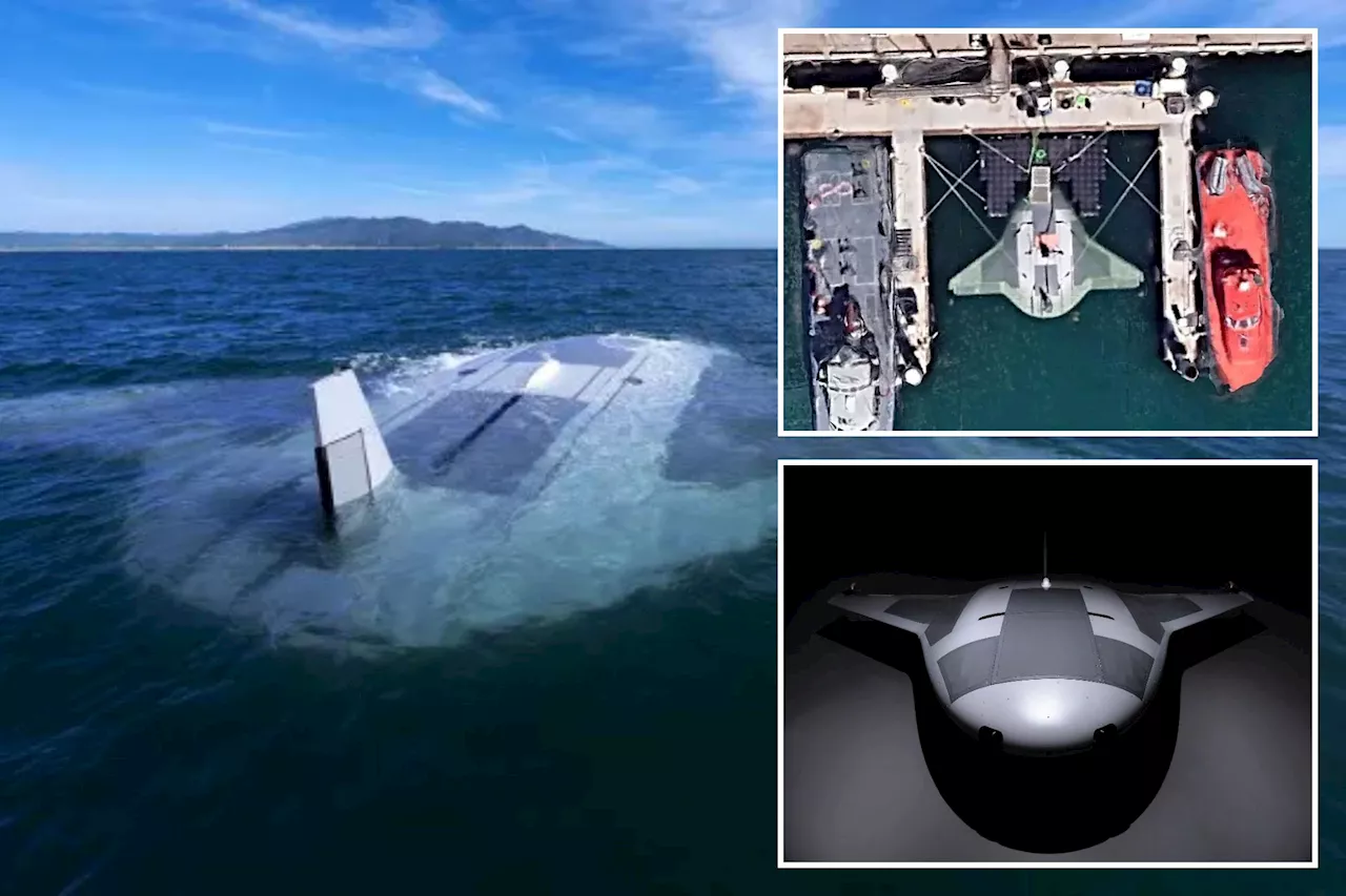 California: Top-secret US aquatic drone weapon 'Manta Ray' spotted on ...