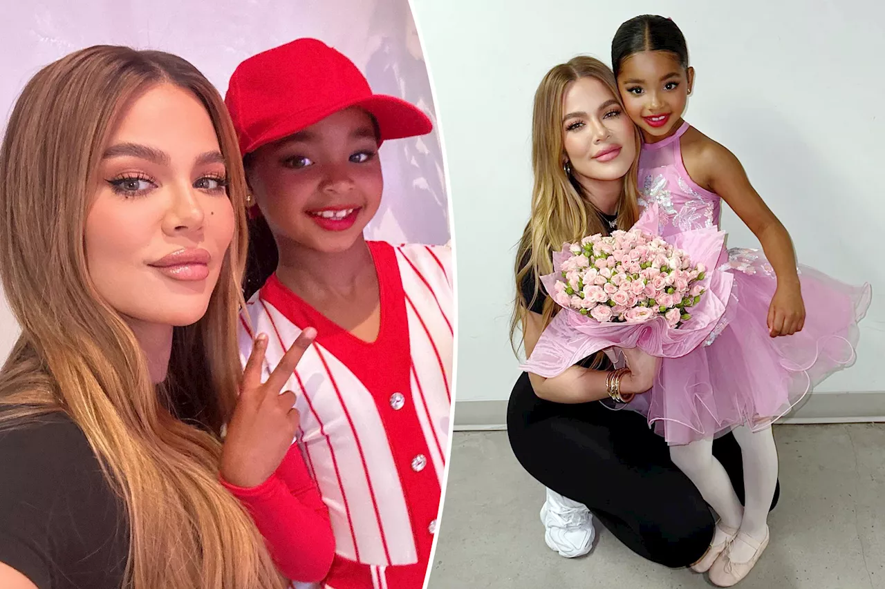 Khloé Kardashian defends 6-year-old daughter True's heavy makeup for dance recital: 'People are cray cray'